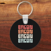 VINTAGER BACON SCHLÜSSELANHÄNGER (Vorderseite)