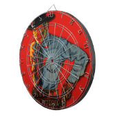 Vintager Bad Boy Dartscheibe (Vorderseite rechts)