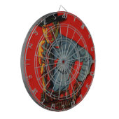 Vintager Bad Boy Dartscheibe (Vorderseite Links)