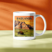 Vintager Badlands-Nationalpark Kaffeetasse