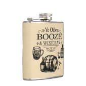 Vintager Bar Flachmann (Rechts)