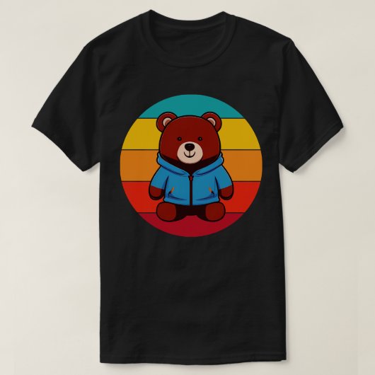 Vintager Bär T-Shirt (Design vorne)