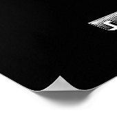 Vintager Barbier Poster (Ecke)