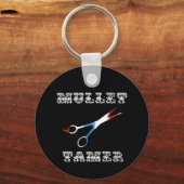 Vintager Barbier Schlüsselanhänger (Vorderseite)