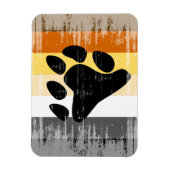 Vintager Bärenstolz Magnet (Vertikal)