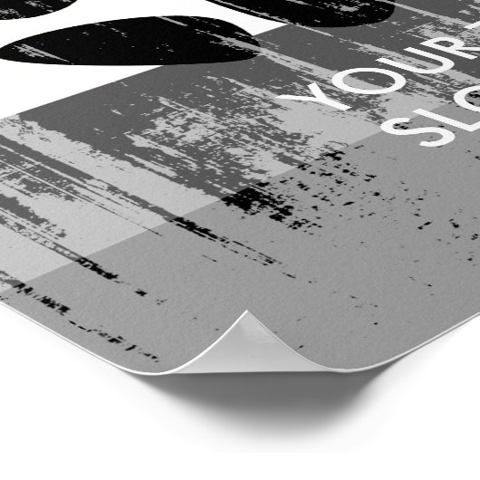 Vintager Bärenstolz Poster (Ecke)