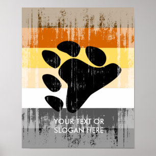 Vintager Bärenstolz Poster