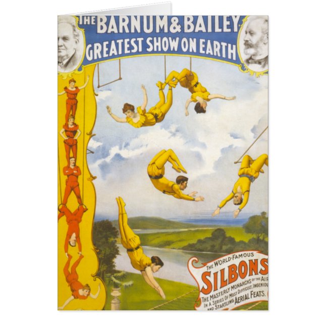 Vintager Barnum und Bailey-Zirkus (Vorne)