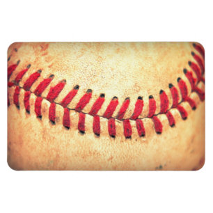 Vintager Basebalball Magnet
