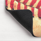 Vintager Basebalball Mousepad (Ecke)
