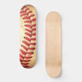 Vintager Basebalball Skateboard (Vorderseite)