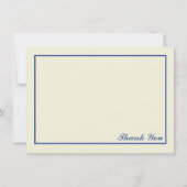 Vintager Baseball Danke, dass Sie eine Flachkarte Dankeskarte (Rückseite)