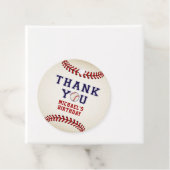 Vintager Baseball, Geburtstag Geschenkanhänger (Beispiel)