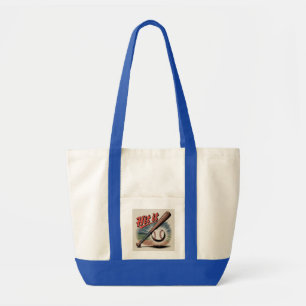 Vintager Baseball "Hit It" Retro Sports Tragetasche