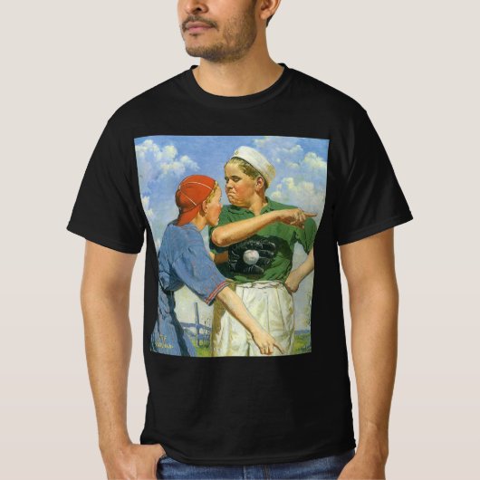 Vintager Baseball, Kinder, Sportler T-Shirt (Vorderseite)