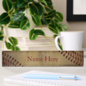 Vintager Baseball Namensplakette