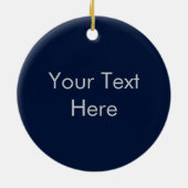 Vintager Baseball, personalisierter Ball Keramikornament (Hinten)