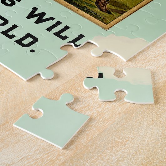 Vintager Baseball Puzzle (Seite)