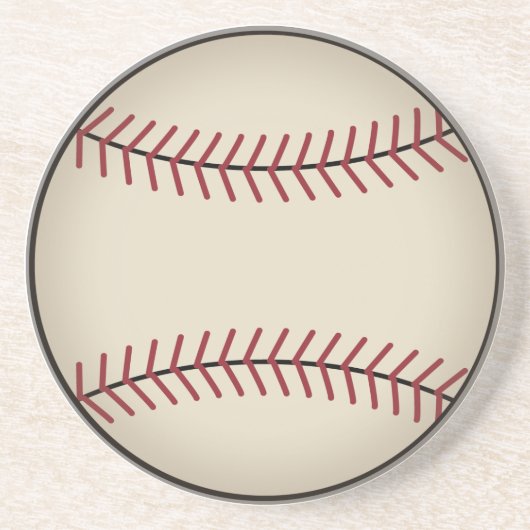 Vintager Baseball-Untersetzer Untersetzer (Vorne)