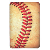 Vintager Baseballball Magnet (Vertikal)