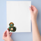 Vintager Baseballspieler, Mitt Flyer (Hand)