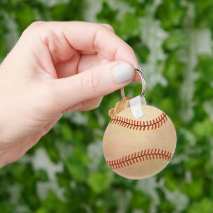 Vintager Baseballspieler, Mitt Schlüsselanhänger