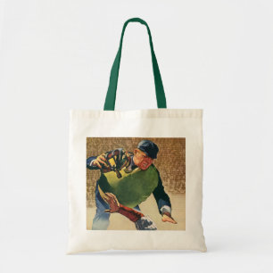Vintager Baseballspieler, Umpire Tragetasche