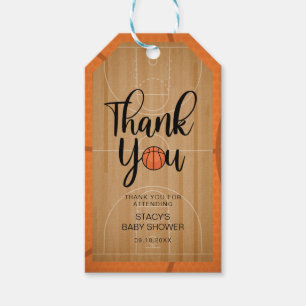 Vintager Basketball Danke, dass du Tags gegeben ha Geschenkanhänger