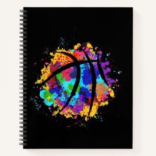 Vintager Basketball Grafikdesign Cool Basketball Notizblock