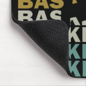 Vintager Basketball-Spieler Mousepad (Ecke)