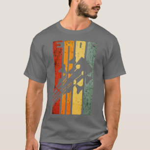 Vintager Bass Guitar EADG Tuning Retro Bassist T-Shirt