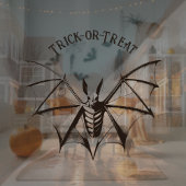 Vintager Bat-Halloween-Party-Aufkleber Fensteraufkleber