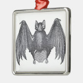Vintager Bat Pendant Silbernes Ornament (Links)