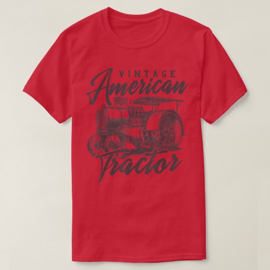 Vintager Bauer T-Shirt (Design vorne)