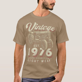 Vintager Bauer Traktor gegründet 1976 46. T-Shirt