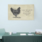 Vintager Bauerndekorationsbanner Banner (Messeveranstaltung)