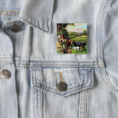 Vintager Bauernhof Button (Beispiel)