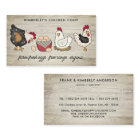 Vintager Bauernhof Frische Eier Niedliches Hühnerh