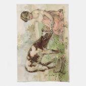 Vintager Bauernhof Küchentuch (Vertikal)