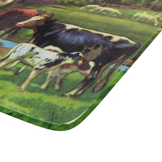 Vintager Bauernhof Schneidebrett (Ecke)