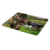 Vintager Bauernhof Schneidebrett (Ecke)