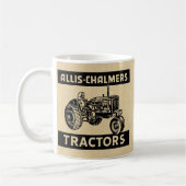 Vintager Bauernhof-Traktor Kaffeetasse (Links)