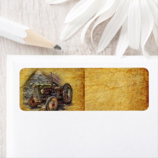 Vintager Bauerntraktor (Insitu)