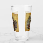 Vintager Bauerntraktor Glas (Rechts)