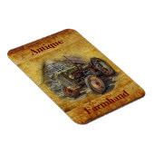 Vintager Bauerntraktor Magnet (Rechte Seite)