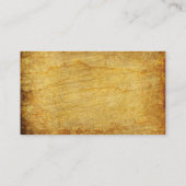 Vintager Bauerntraktor Visitenkarte (Rückseite)