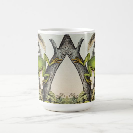 Vintager Baum Frog & Fly Kaffeetasse (Mittel)