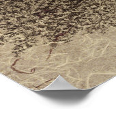 Vintager Baum Poster (Ecke)