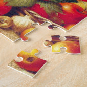 Vintager Beagle Welpenmalerei Puzzle (Seite)