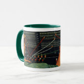 Vintager Bediener Tasse (Vorderseite Links)